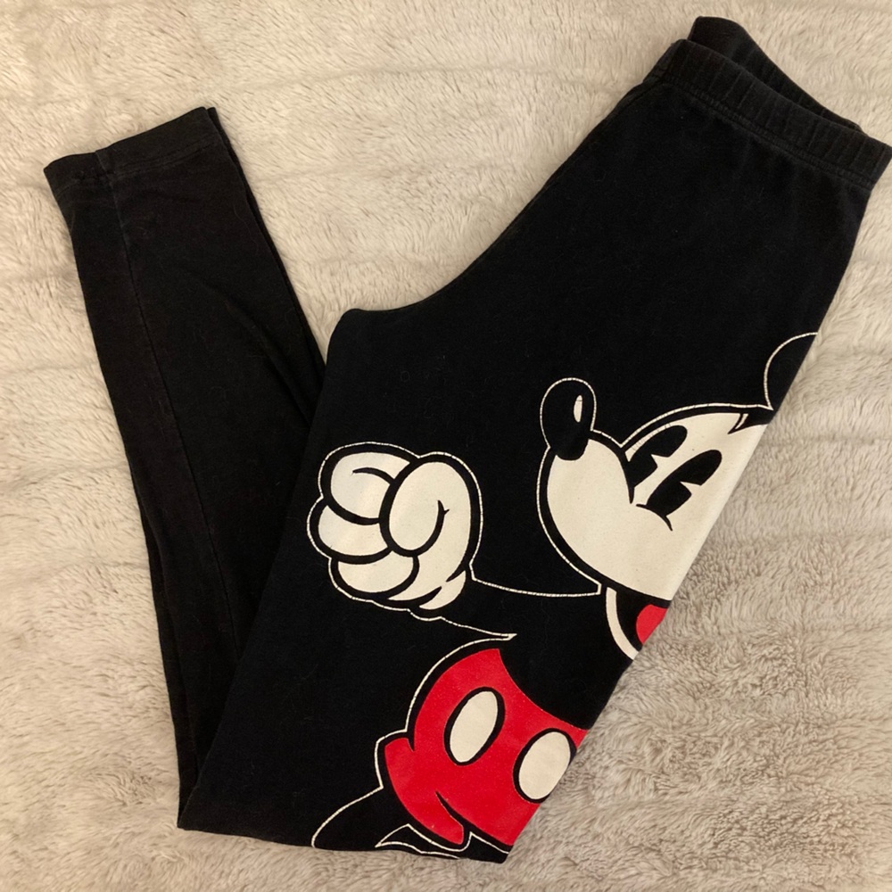 Used DISNEY Mickey Mouse Leggings, size S